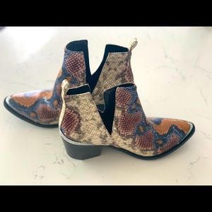 New Jeffrey Campbell Cromwell Cutout Western Boot